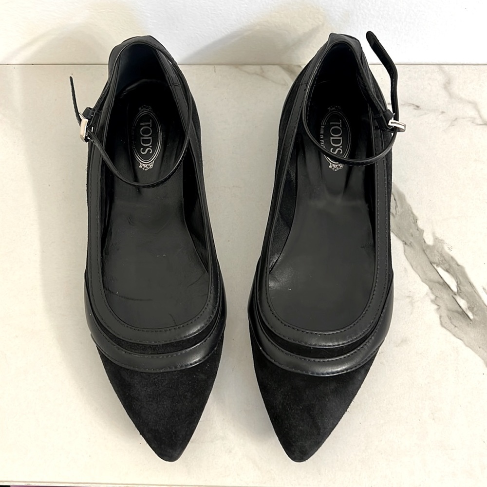 New Tod's Designer Flats - Luxury Suede & Leather Shoes